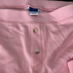 Pink Old Navy Waffle Lightweight Leggings